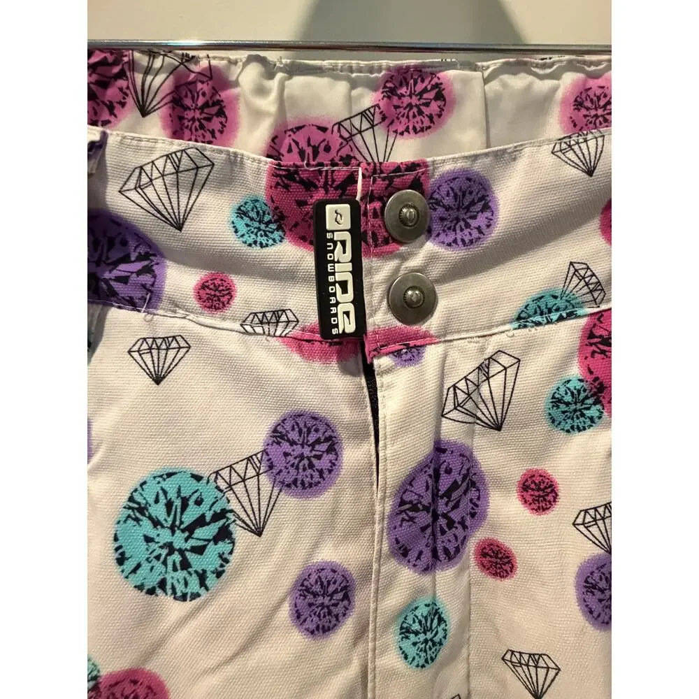 Ride brand youth girl's ski/snowboard jacket and pants-size Medium